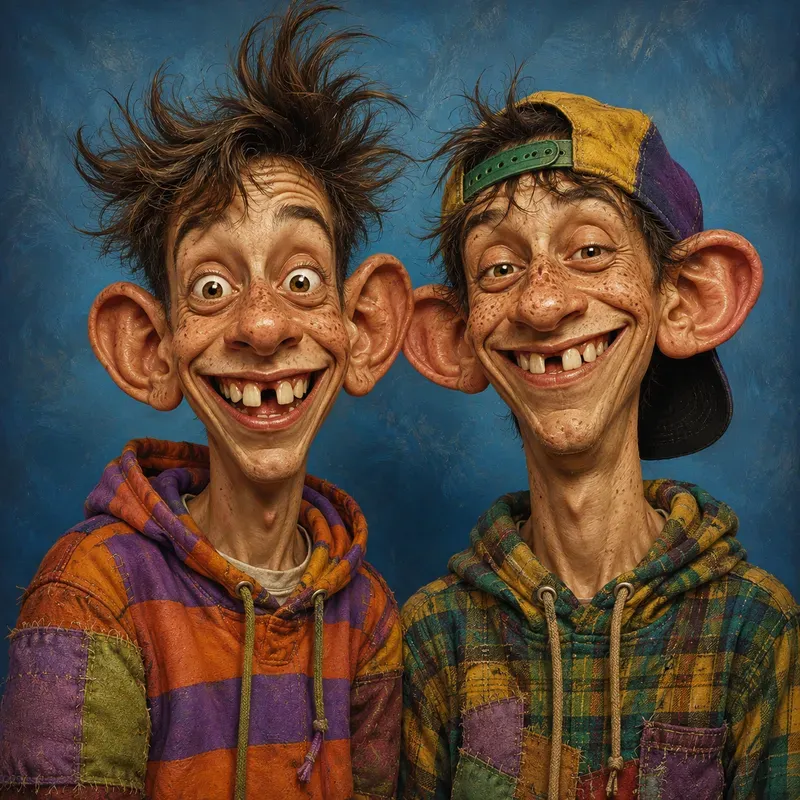 Comically Odd Duos