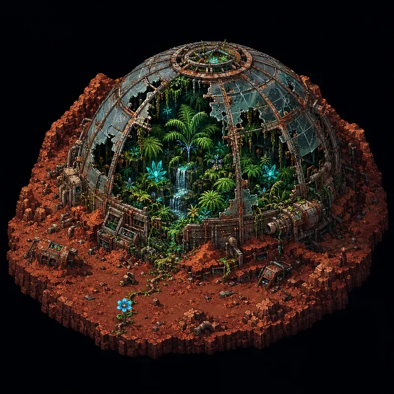 Isometric Pixel World Generator