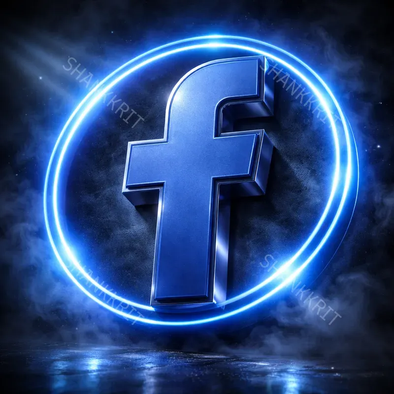 Premium 3D Neon Brand Logos