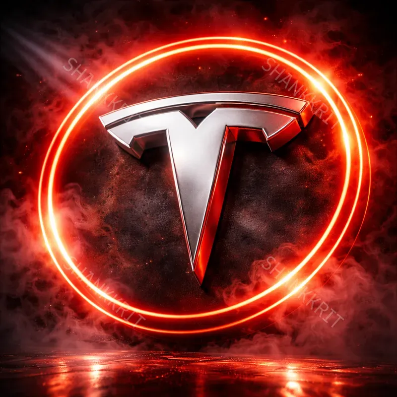 Premium 3D Neon Brand Logos