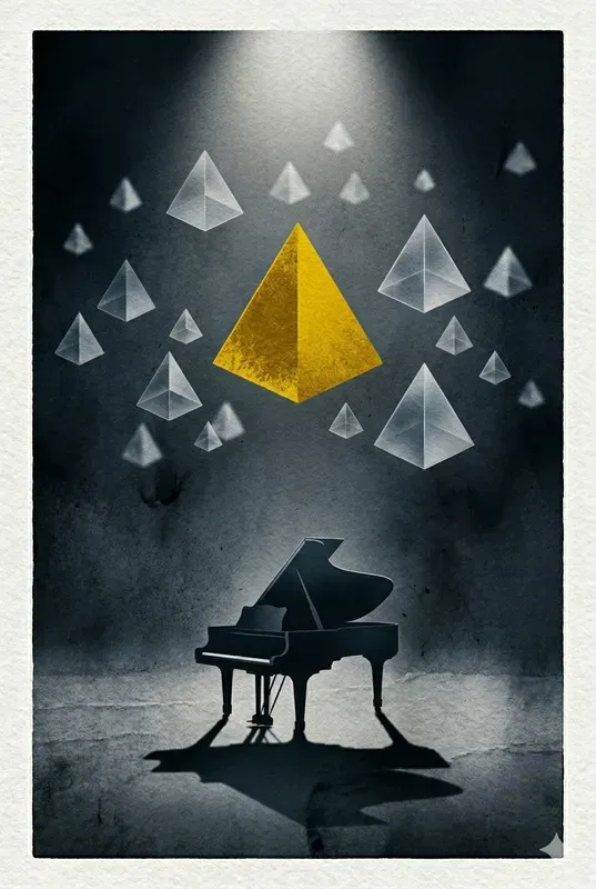 Geometric Solitude Silhouette Masters