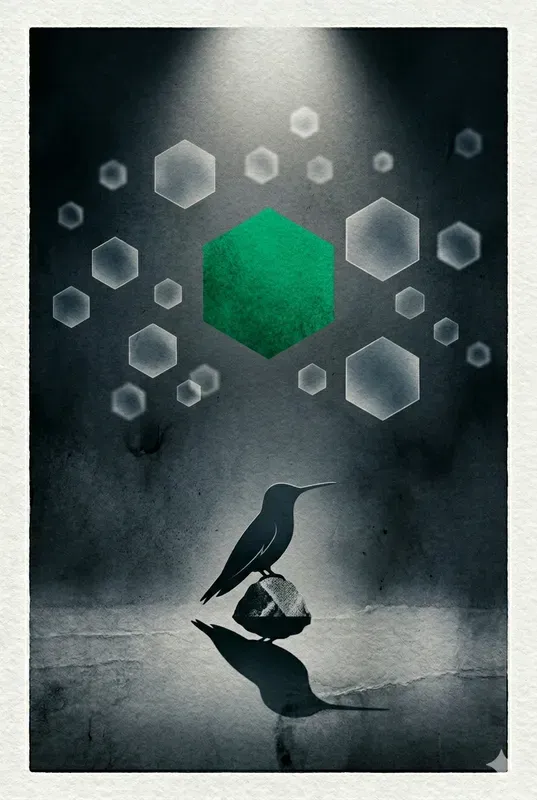 Geometric Solitude Silhouette Masters