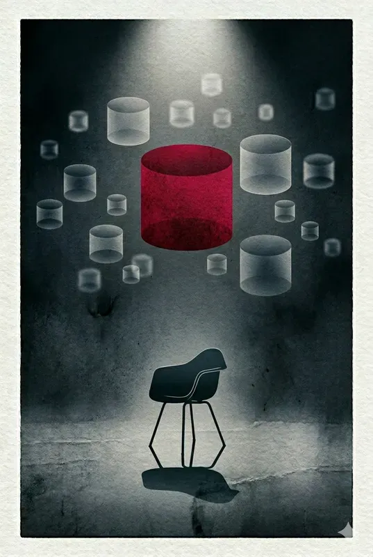 Geometric Solitude Silhouette Masters