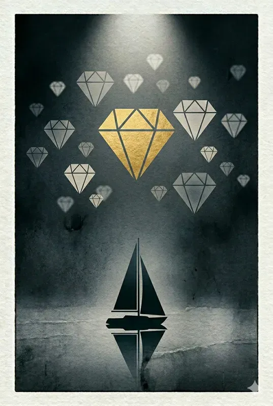 Geometric Solitude Silhouette Masters