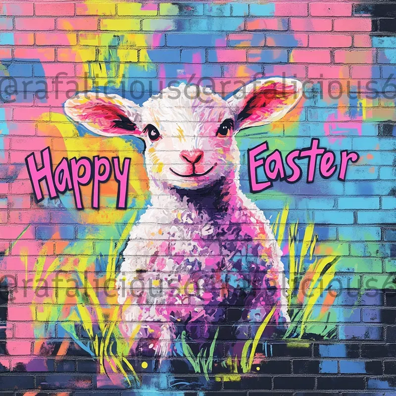 Urban Easter Street Art Cards