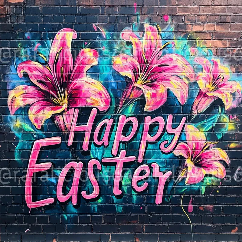 Urban Easter Street Art Cards