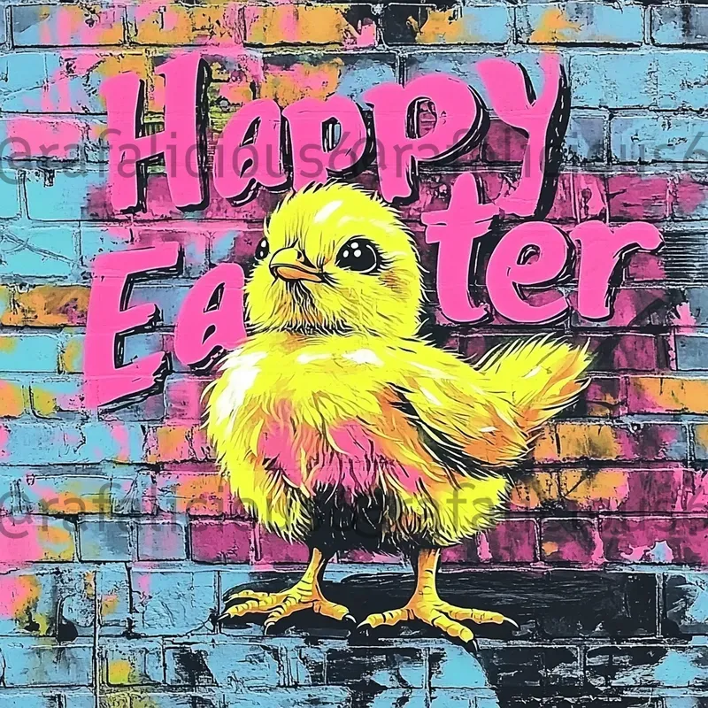 Urban Easter Street Art Cards