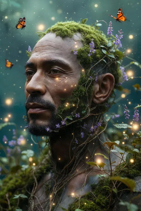 Verdant Hybrid Muse Portraits