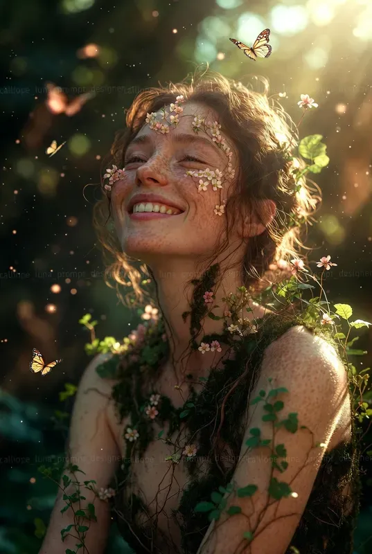 Verdant Hybrid Muse Portraits