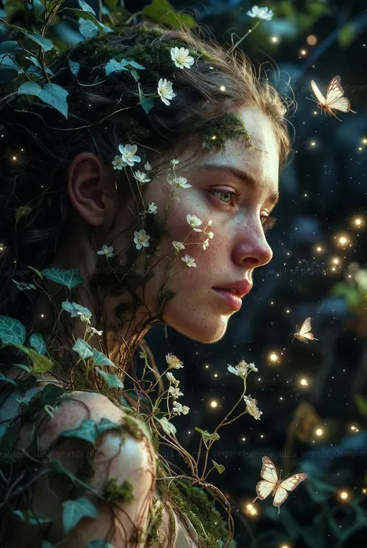 Verdant Hybrid Muse Portraits