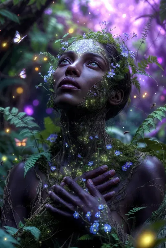 Verdant Hybrid Muse Portraits