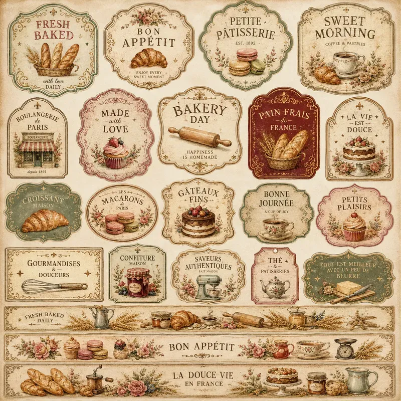 Vintage Garden Label Collections