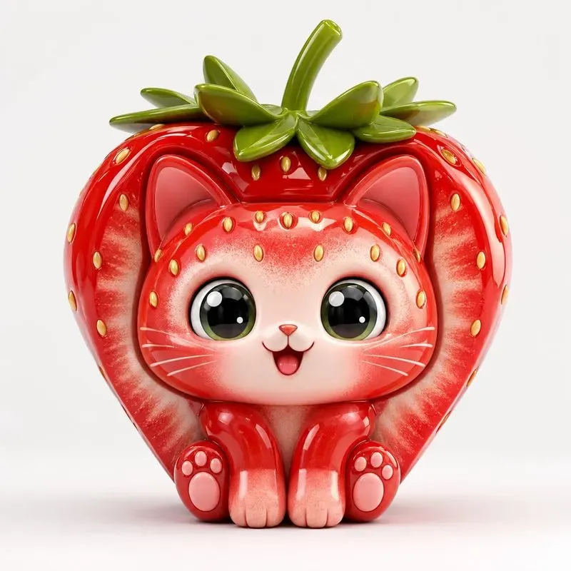 Glossy Fruit Animal Toy Generator