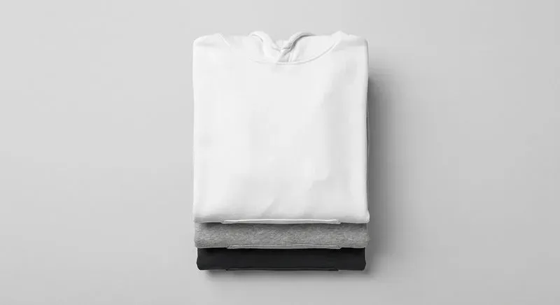 Folded Apparel Stack Mockup Photos