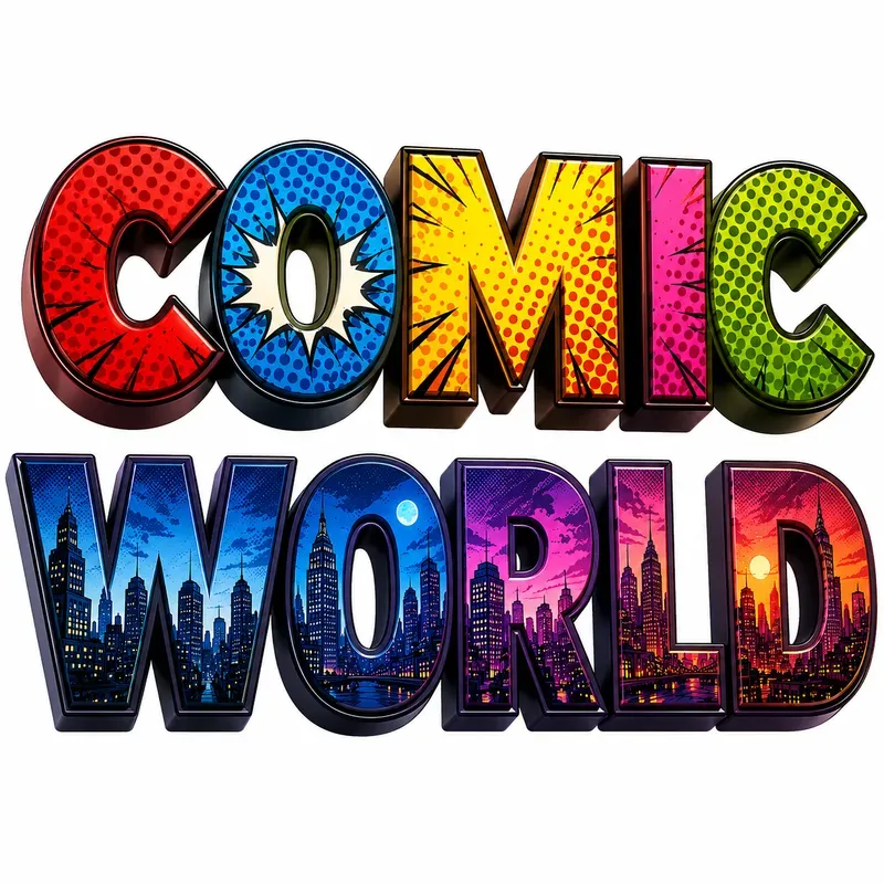 Dynamic 3D Text Art Generator
