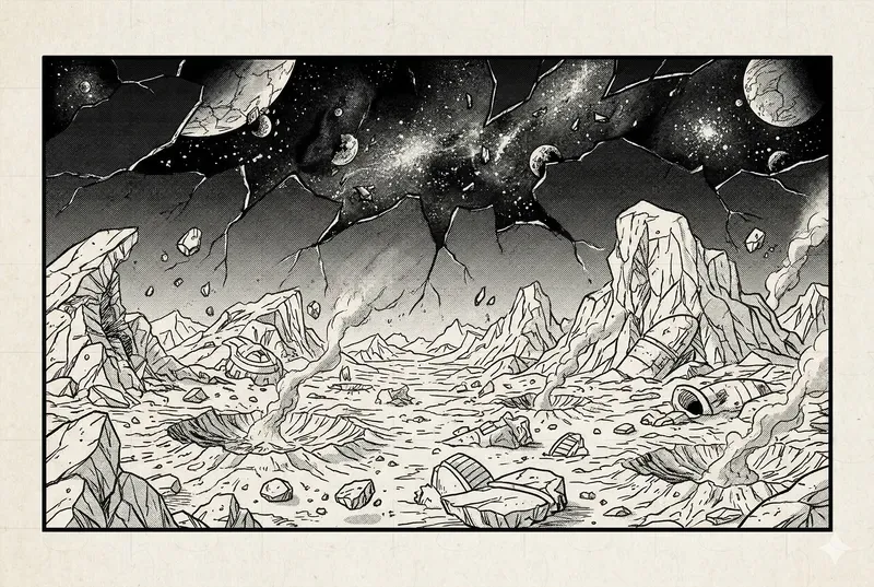 Dragon Ball Z Manga Background Panels