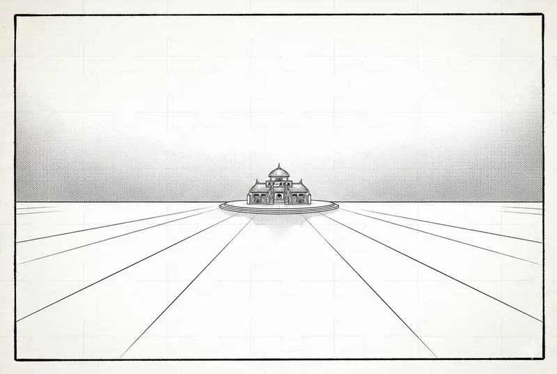 Dragon Ball Z Manga Background Panels