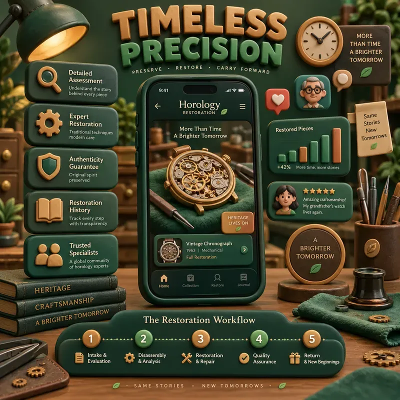 3D Clay App Showcase Infographics