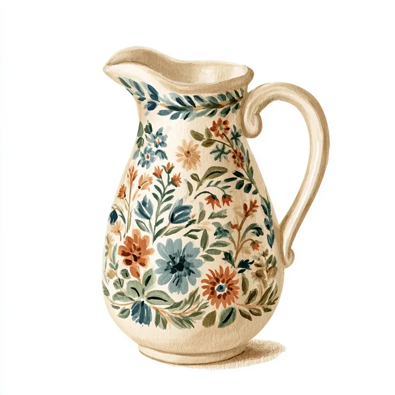Scandinavian Folk Kitchen Cliparts