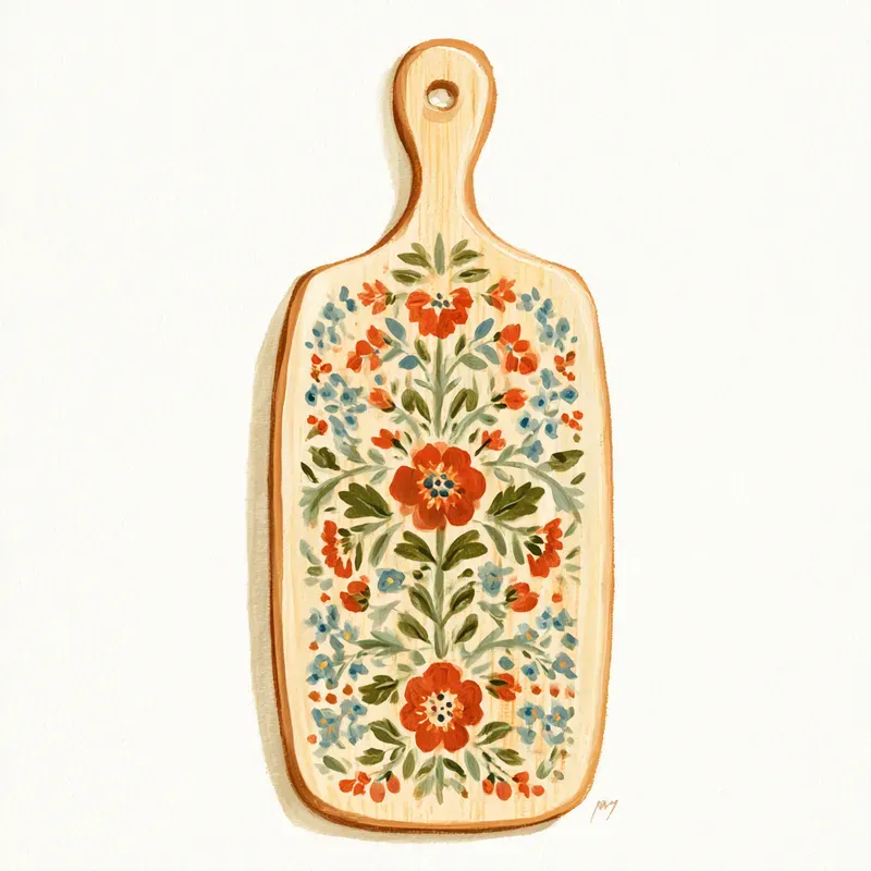 Scandinavian Folk Kitchen Cliparts
