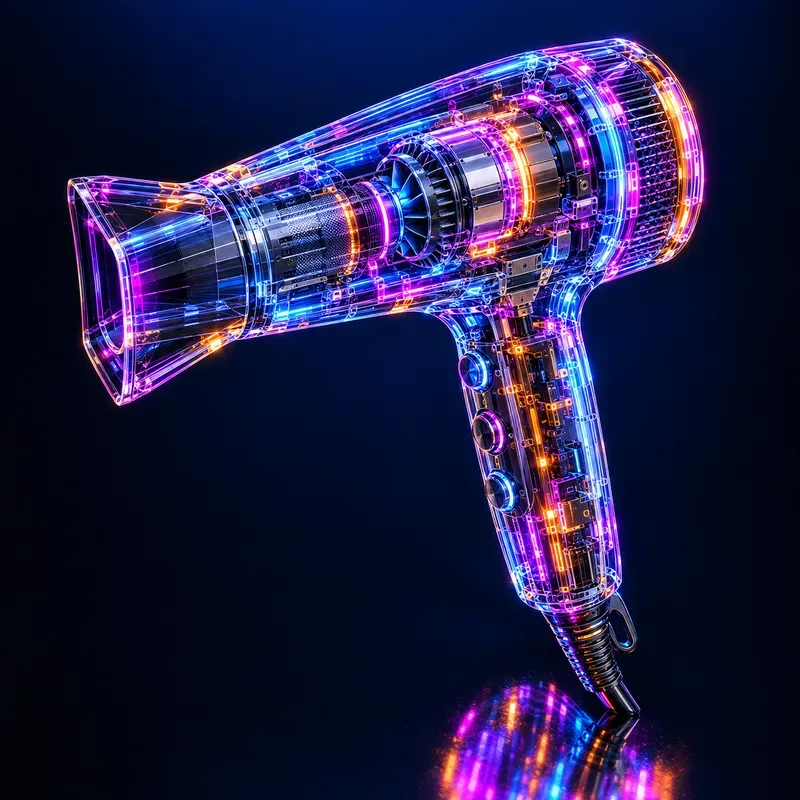 Neon Glass Product Renders