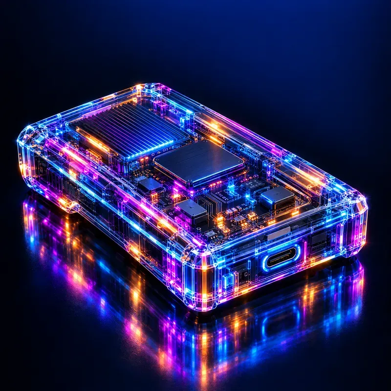 Neon Glass Product Renders