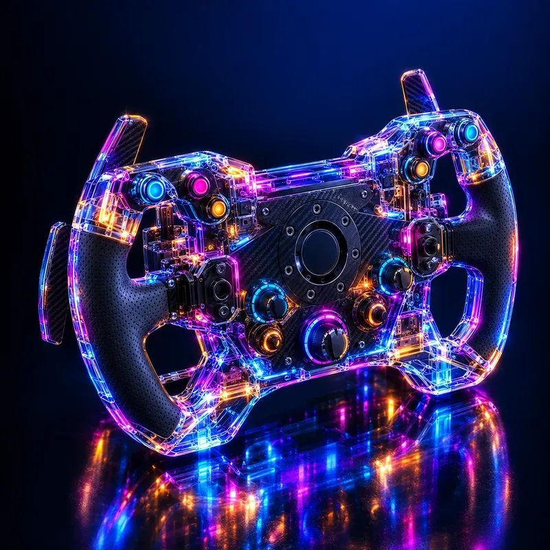 Neon Glass Product Renders