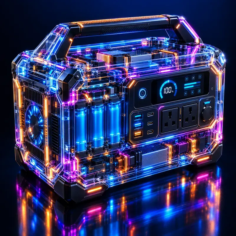 Neon Glass Product Renders