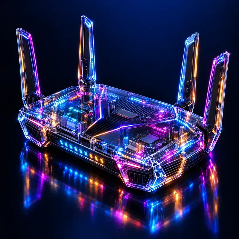 Neon Glass Product Renders
