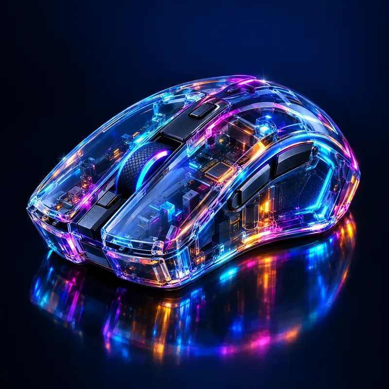 Neon Glass Product Renders