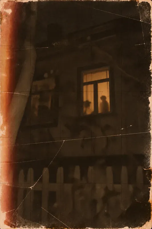 Vintage Shabby Sepia Film Photography