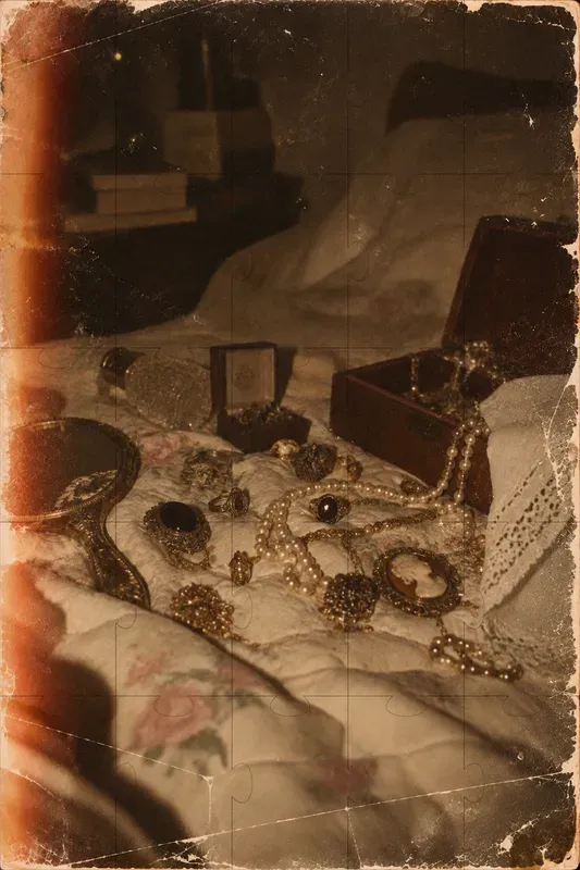 Vintage Shabby Sepia Film Photography