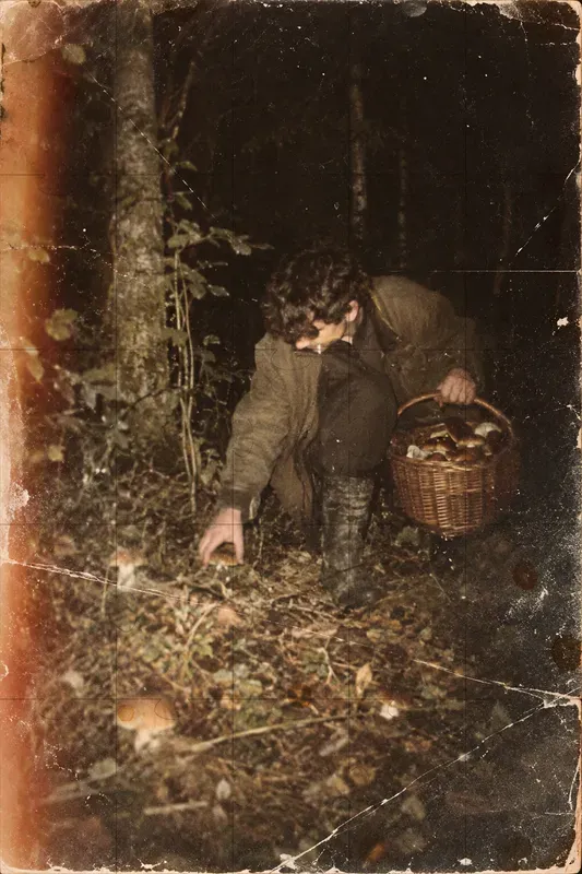 Vintage Shabby Sepia Film Photography