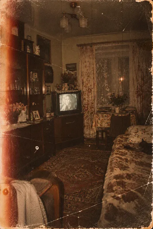 Vintage Shabby Sepia Film Photography