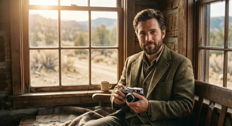 Vintage Western Film Portrait Generator