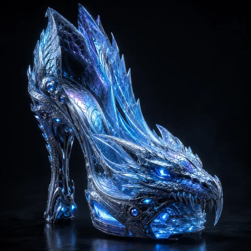 Fantasy Sculptural Shoe Concepts