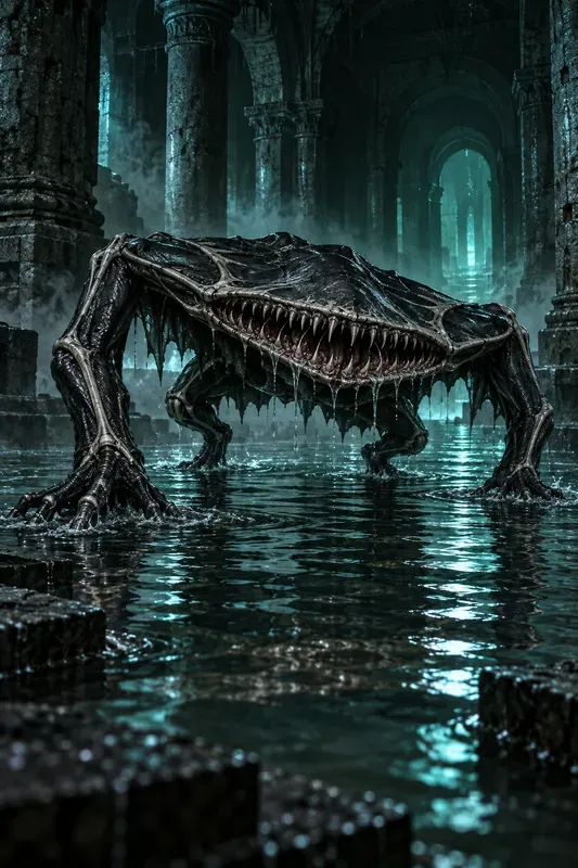 Shrouded Gothic Nightmare Creatures