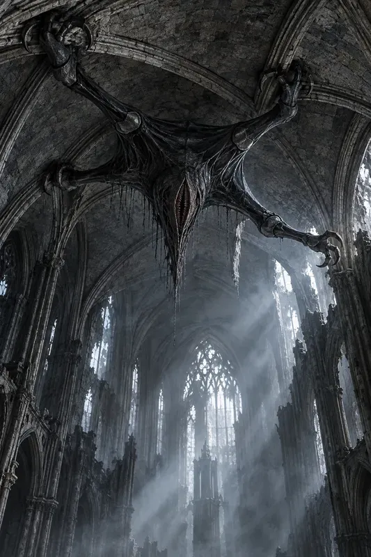 Shrouded Gothic Nightmare Creatures