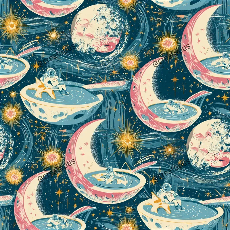 Retro Space Travel Patterns