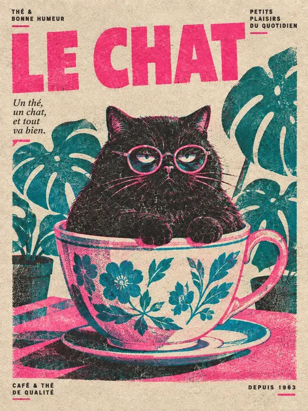 Authentic Risograph Poster Generator