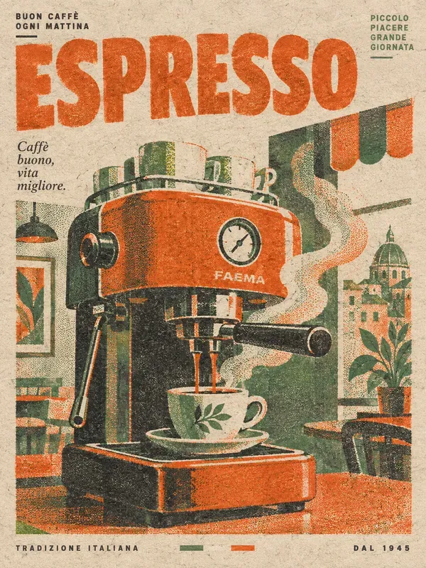 Authentic Risograph Poster Generator
