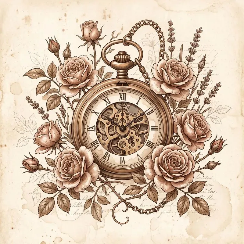 Vintage Botanical Art Generator