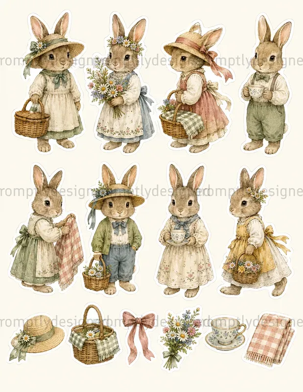 Printable Storybook Clip Art