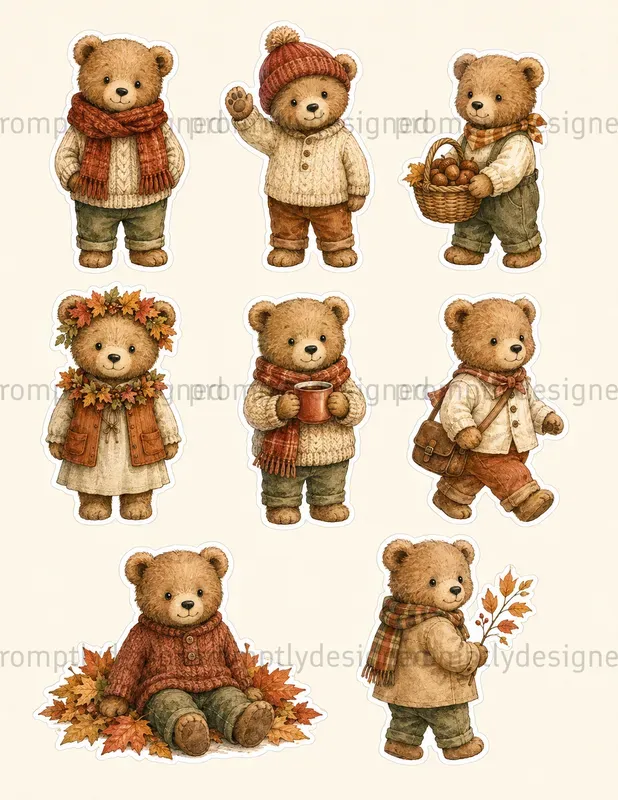 Printable Storybook Clip Art