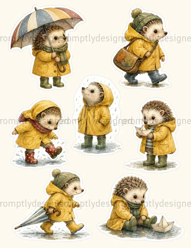 Printable Storybook Clip Art