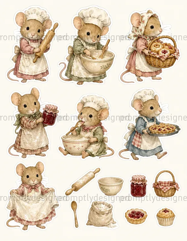 Printable Storybook Clip Art
