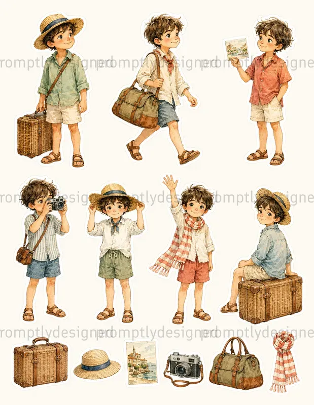 Printable Storybook Clip Art