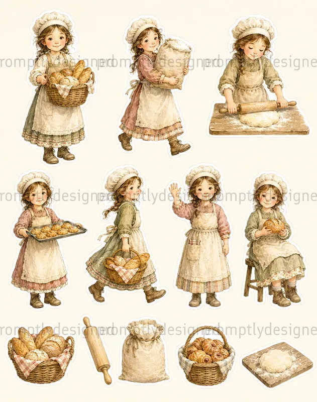 Printable Storybook Clip Art