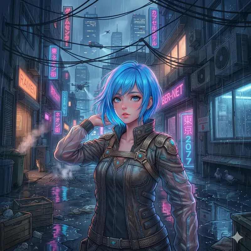 Anime Waifu Art