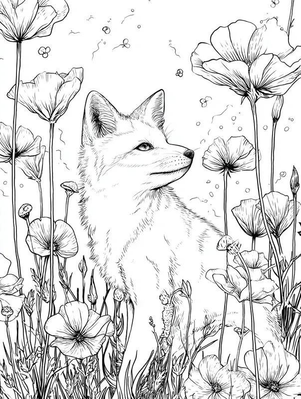 Woodland Animal Coloring Pages